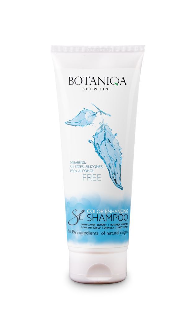 BOTANIQA Show Line Color Enhancing Shampoo – szampon rozświetlający do szaty białej i jasnej
