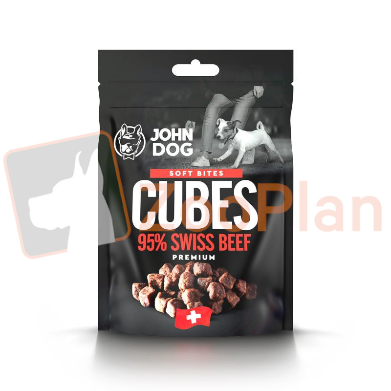JOHN DOG Soft Cubes wołowina szwajcarska