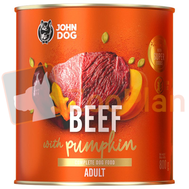 JOHN DOG Pumpkin wołowina z dynią