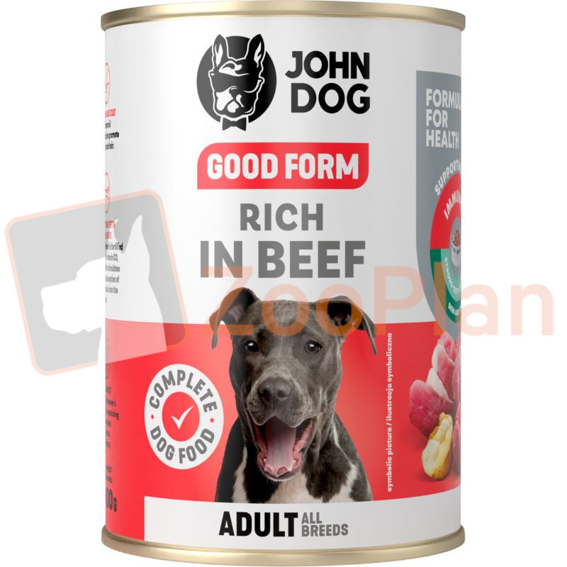 JOHN DOG Good form bogata w wołowinę
